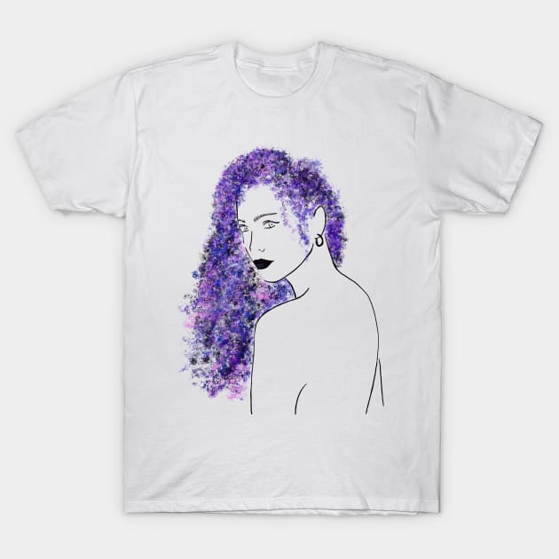 Lavender T-Shirt by Treasuredreams